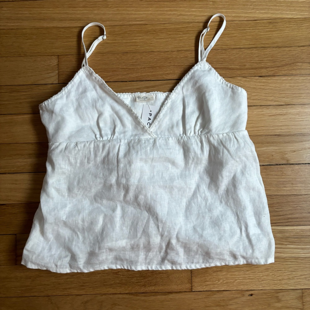white brandy melville top